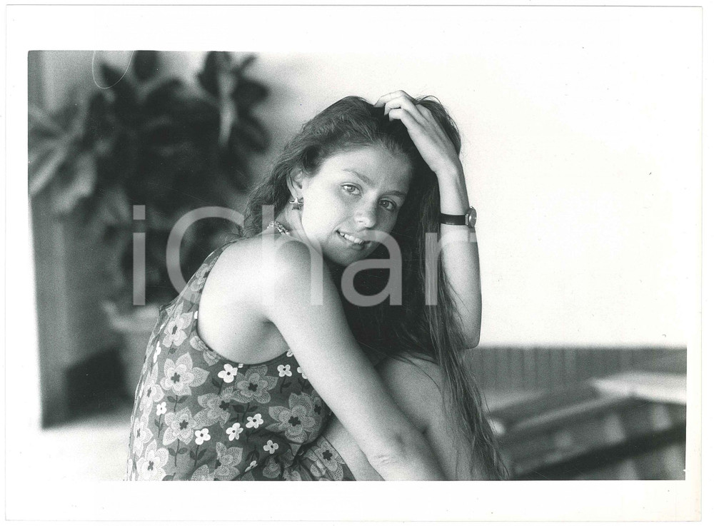 1990 ca CINEMA Amanda SANDRELLI Ritratto dell'attrice - Foto 24x17 cm