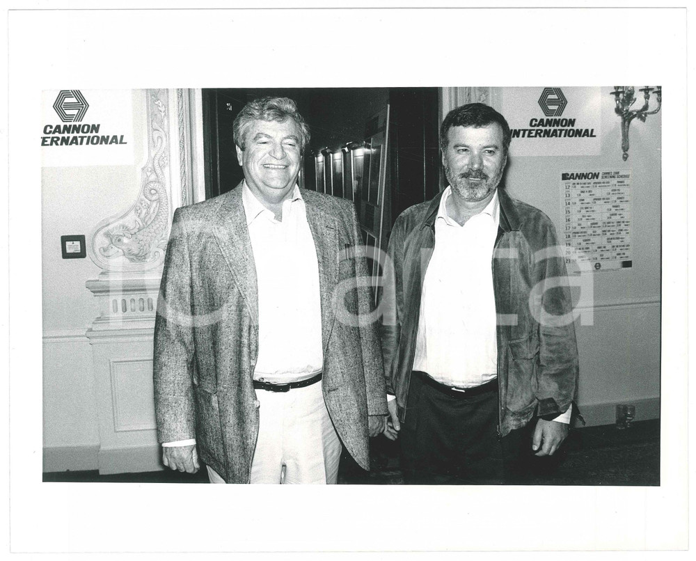 Fotografia d epoca originale 1985 ca CINEMA  CANNON FILMS Menahem GOLAN Yoram GLOBUS Foto 24x18 2 1