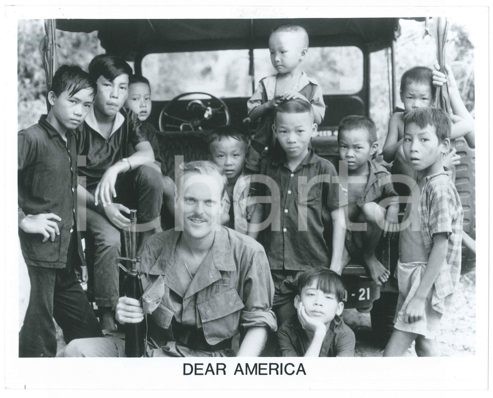 Fotografia d epoca originale 1987 CINEMA Dear America: Letters Home from Vietnam  Bill COUTURIÃˆ Photo 3 1