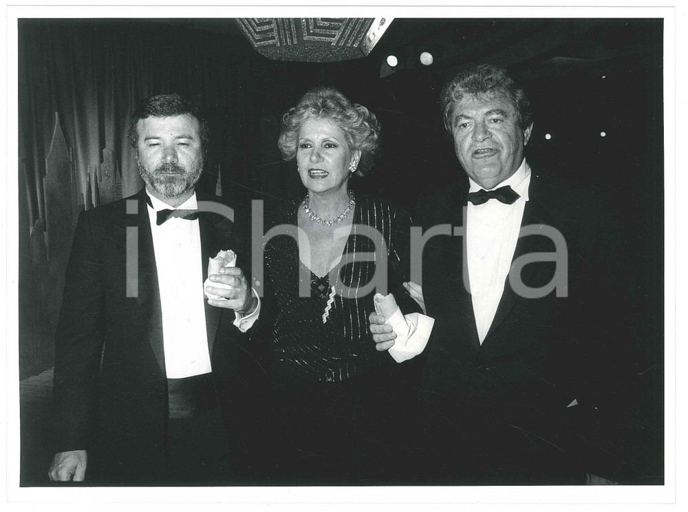 Fotografia d epoca originale 1985 ca CINEMA  CANNON FILMS Menahem GOLAN Yoram GLOBUS Foto 24x18 cm 1 1