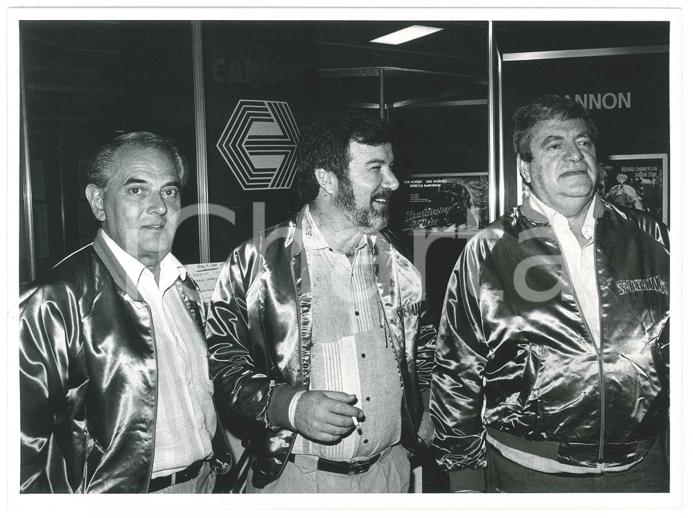 Fotografia d epoca originale 1985 ca CINEMA  CANNON FILMS Menahem GOLAN Yoram GLOBUS Foto 24x18 cm 1