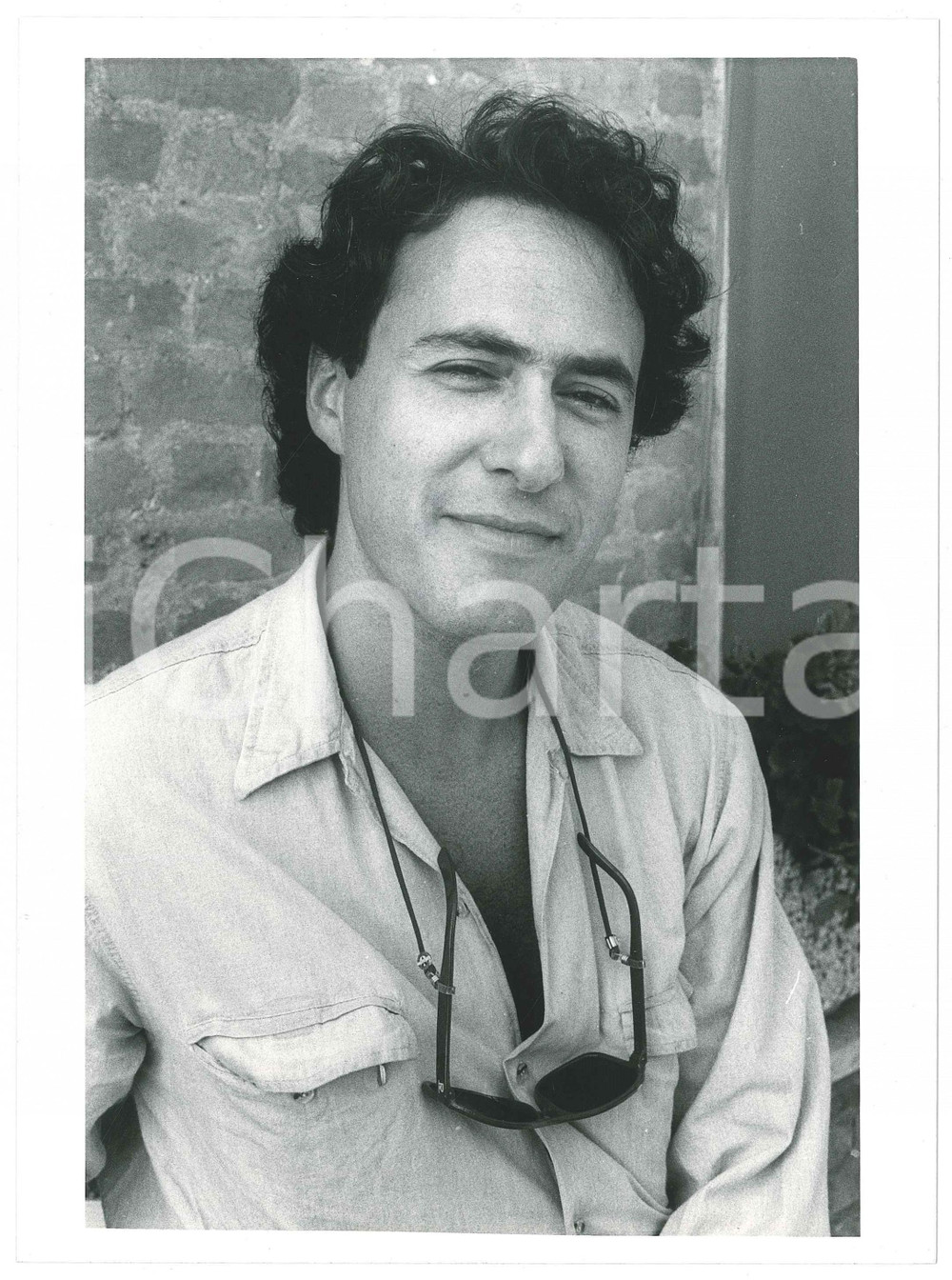 Fotografia d epoca originale 1990 ca CINEMA Scott GOLDSTEIN Portrait  Photo 18x24 cm 1 1
