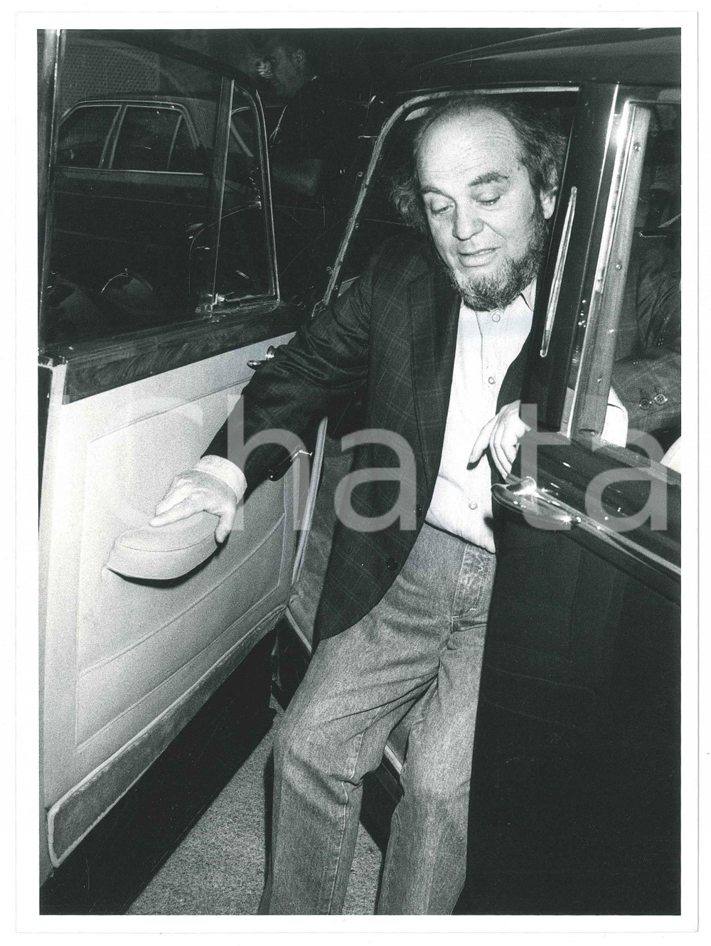 Fotografia d epoca originale 1985 ca ITALIA  CINEMA Marco FERRERI Ritratto del regista  Foto 18x24 cm 4 1