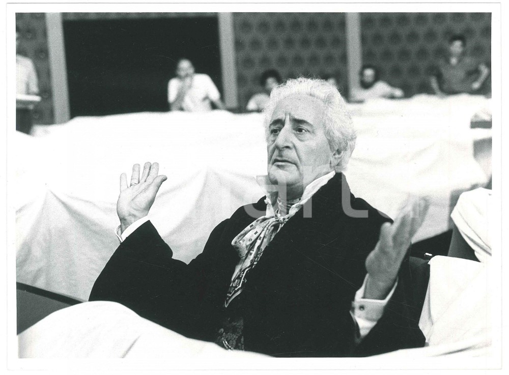 Materiale cinematografico d’epoca 1986 CINEMA  L ULTIMA MAZURKA Mario SCACCIA Ritratto  Foto 24x18 cm 1 1