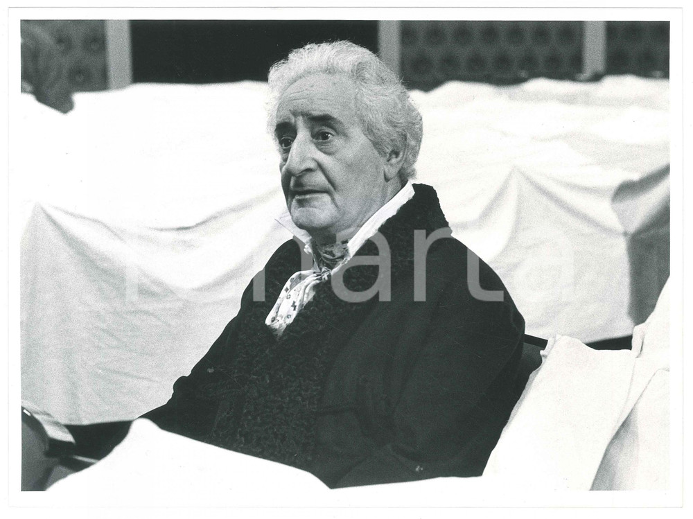 Materiale cinematografico d’epoca 1986 CINEMA  L ULTIMA MAZURKA Mario SCACCIA Ritratto  Foto 24x18 cm 1