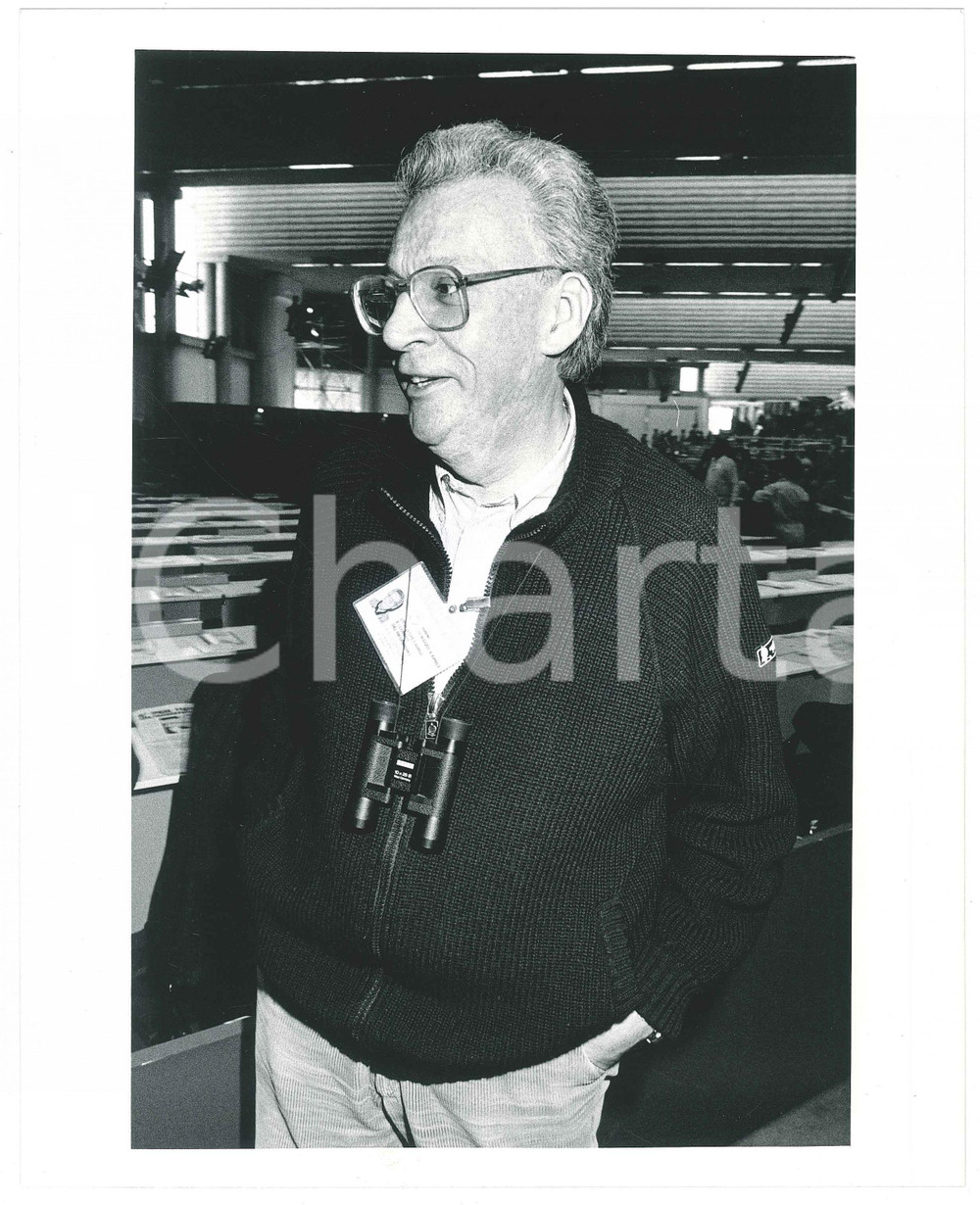 Fotografia d epoca originale 1987 RIMINI 44Â° Congresso PSI Giampaolo PANSA  Foto 20x25 cm 1 1
