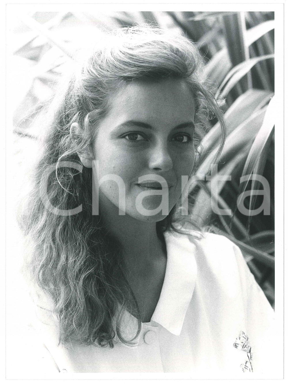 Fotografia d epoca originale 1985 ca CANNES Greta SCACCHI Ritratto dell attrice  Foto 24x18 cm 6 1