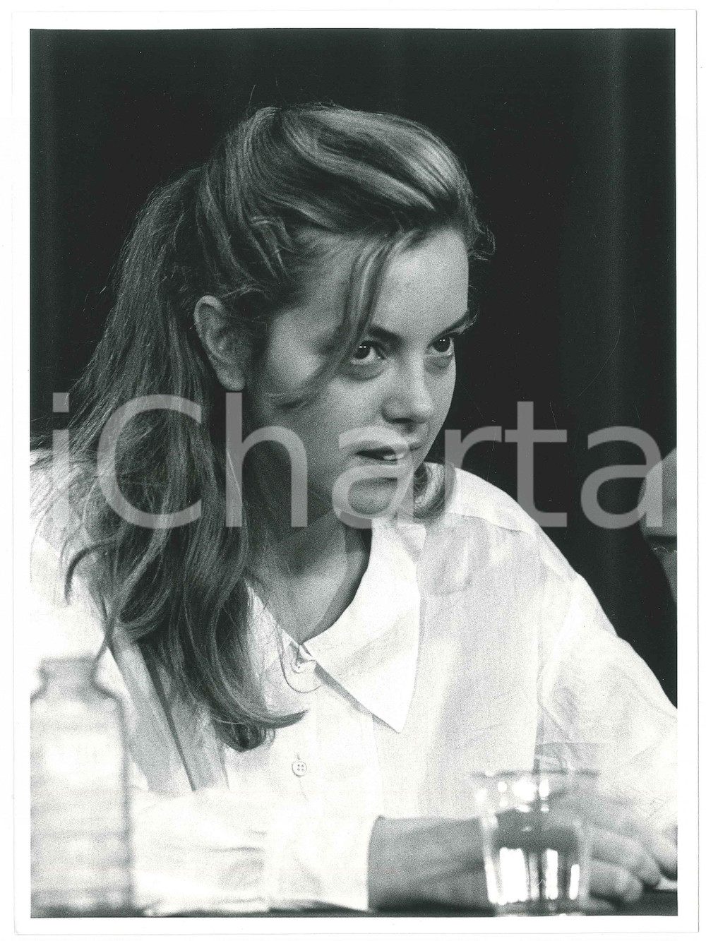 Fotografia d epoca originale 1985 ca CANNES Greta SCACCHI Ritratto dell attrice  Foto 24x18 cm 5 1