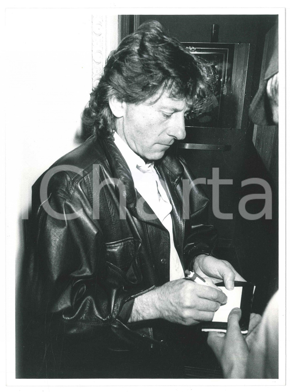 Fotografia d epoca originale 1985 ca CINEMA Roman POLANSKI Directore  Photo 17x24 cm 1
