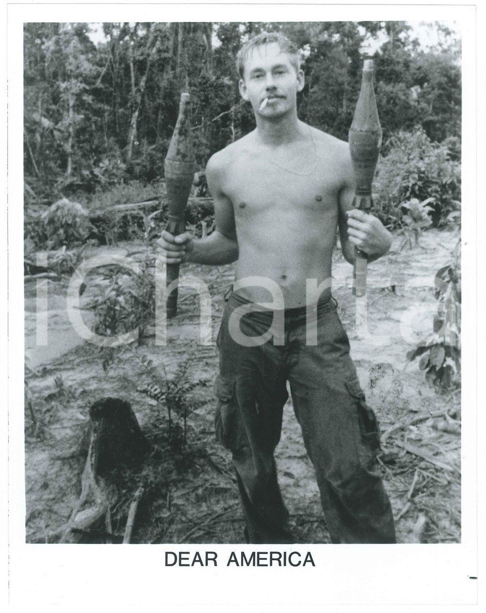 Fotografia d epoca originale 1987 CINEMA Dear America: Letters Home from Vietnam  Bill COUTURIÃˆ Photo 2 1