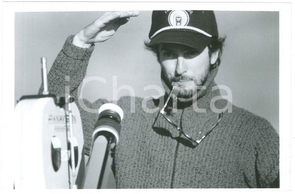 Fotografia d epoca originale 1988 Film Midnight run  Regista Martin BREST sul set  Foto 26x17 cm 1