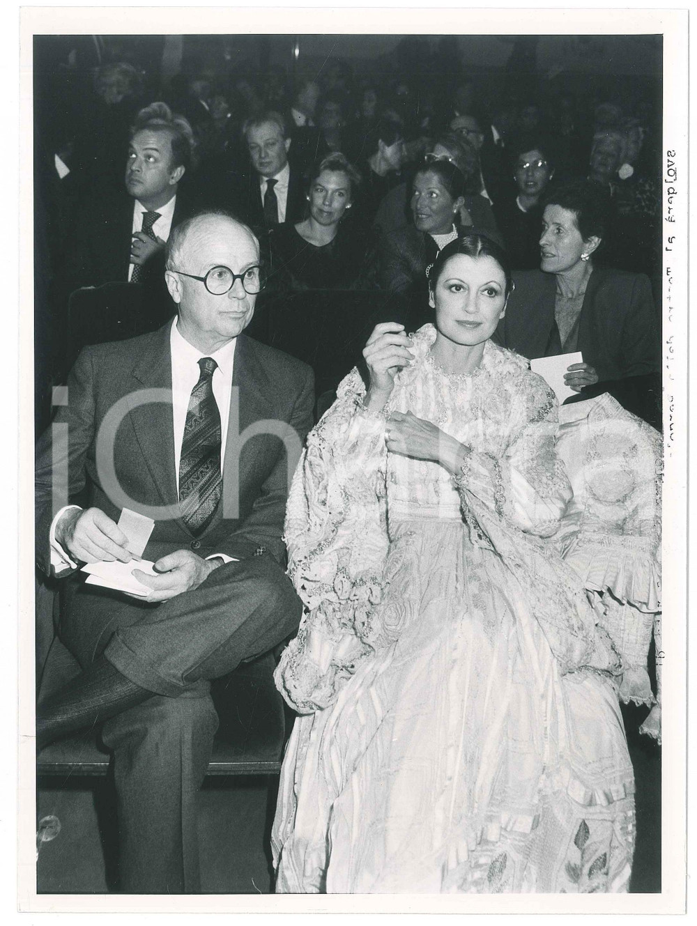 Fotografia d epoca originale 1991 FIRENZE Teatro della Pergola  Carla FRACCI Beppe MENEGATTI 2 Foto 1