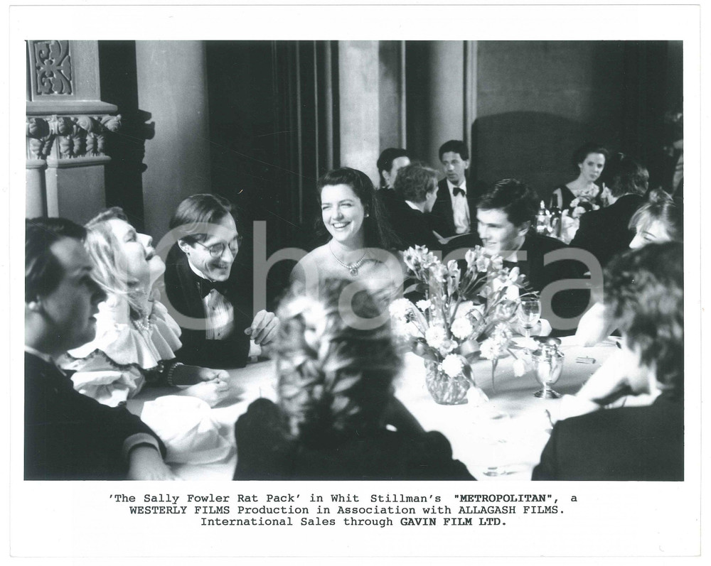 Materiale cinematografico d’epoca 1990 CINEMA  METROPOLITAN Taylor NICHOLS Photo 25x20 cm 1