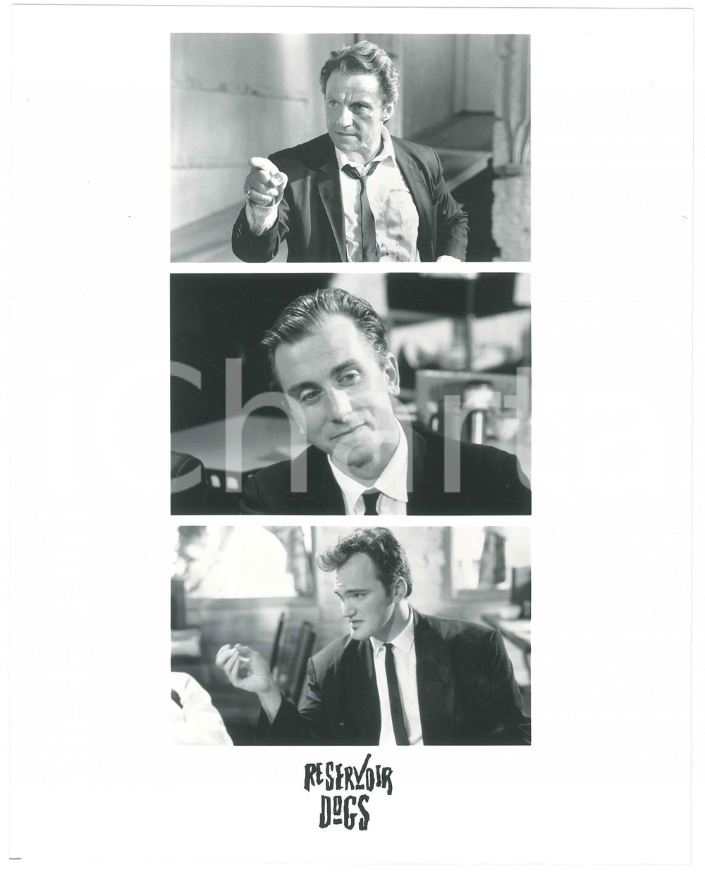 Materiale cinematografico d’epoca 1992 CINEMA  RESERVOIR DOGS Harvey KEITEL Tim ROTH Quentin TARANTINO Photo 1