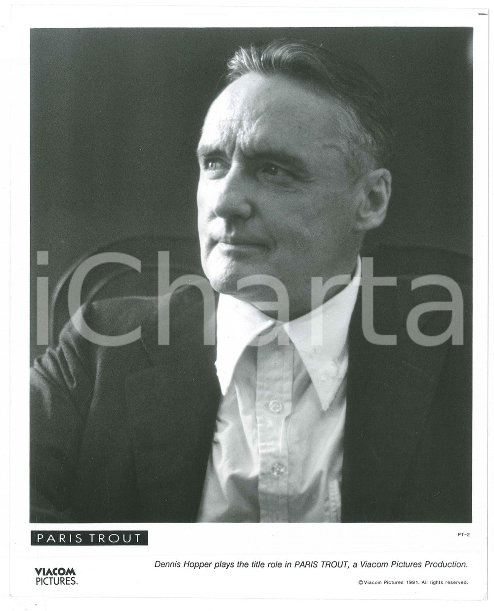 Materiale cinematografico d’epoca 1991 CINEMA  PARIS TROUT Dennis HOPPER Movie by Stephen GYLLENHAAL Photo 20x25 1