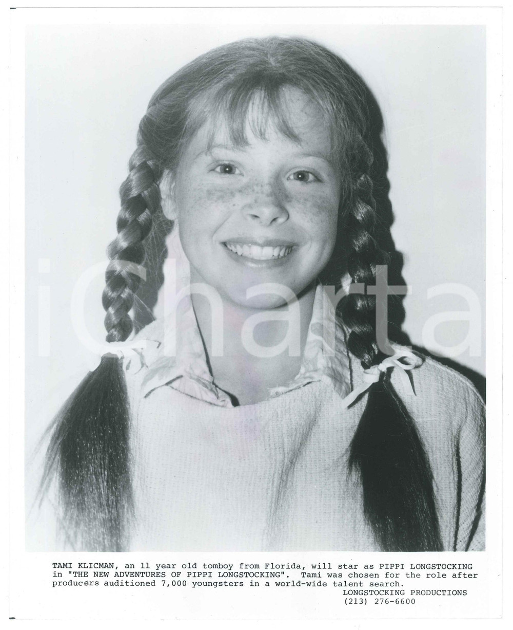 Materiale cinematografico d’epoca 1988 NEW ADVENTURES OF PIPPI LONGSTOCKING Tami ERIN KLICMAN Photo 20x25 cm 1