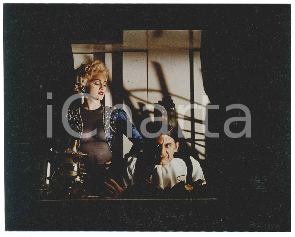 Materiale cinematografico d’epoca 1990 CINEMA  DICK TRACY Al PACINO and MADONNA Photo 25x20 cm 1