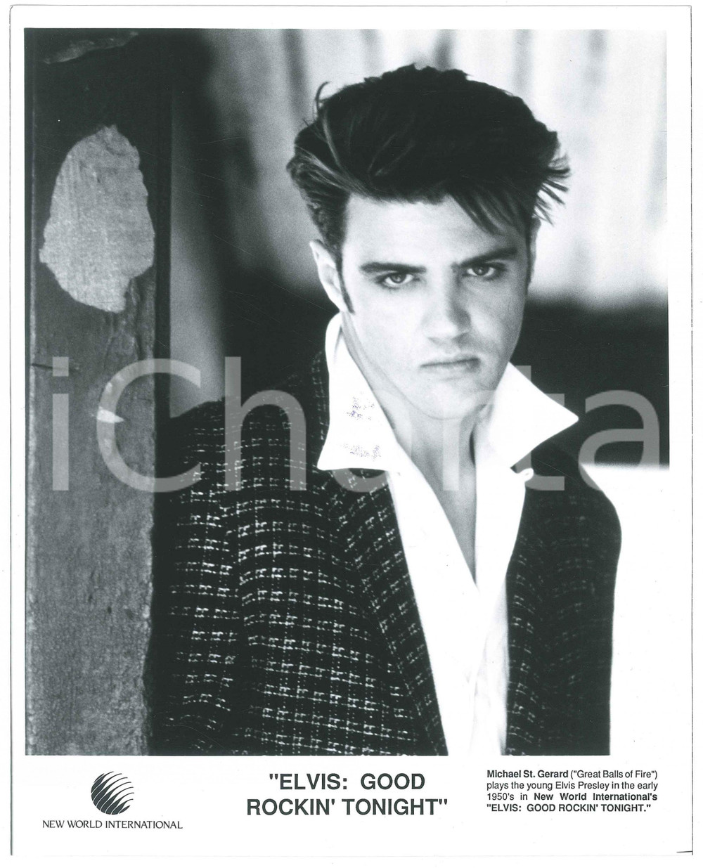 Materiale cinematografico d’epoca 1990 ELVIS: GOOD ROCKIN  TONIGHT Michael ST. GERARD as Elvis PRESLEY Photo 4 1