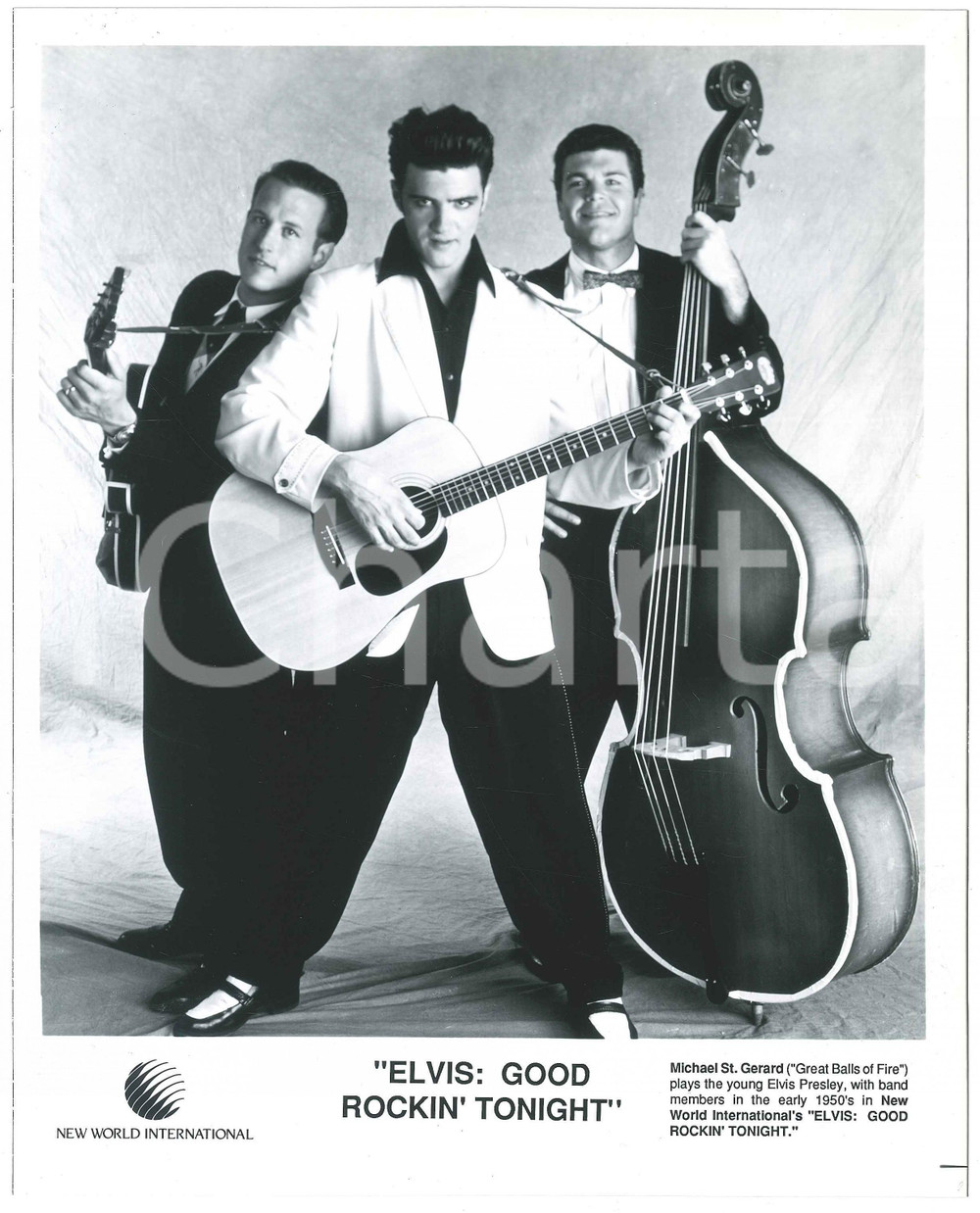 Materiale cinematografico d’epoca 1990 ELVIS: GOOD ROCKIN  TONIGHT Michael ST. GERARD as Elvis PRESLEY Photo 1 1