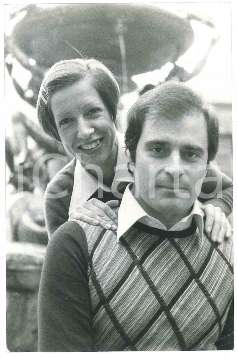 Fotografia d epoca originale 1970 ca COSTUME ITALIA I VIANELLA  Wilma GOICH Edoardo VIANELLO 4 Foto 20x30 1