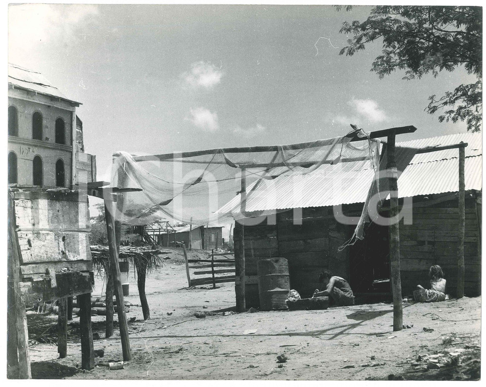 Fotografia d epoca originale 1965ca VENEZUELA scorci di vita 3 Foto ARTISTICA VINTAGE 27x21 1