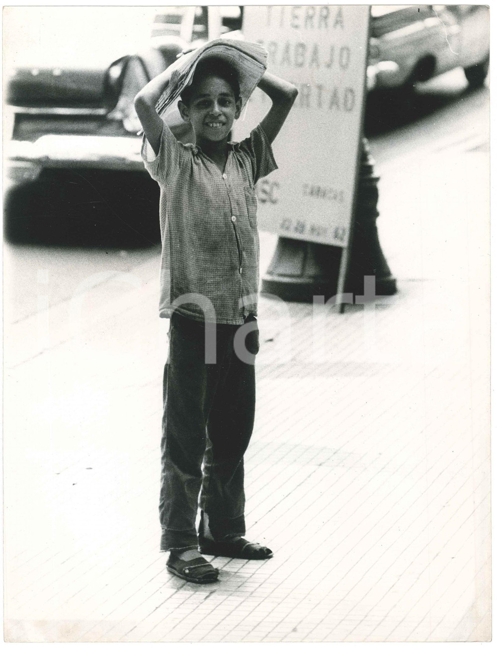 Fotografia d epoca originale 1965ca VENEZUELA scorci di vita 5 Foto ARTISTICA VINTAGE 27x21 1