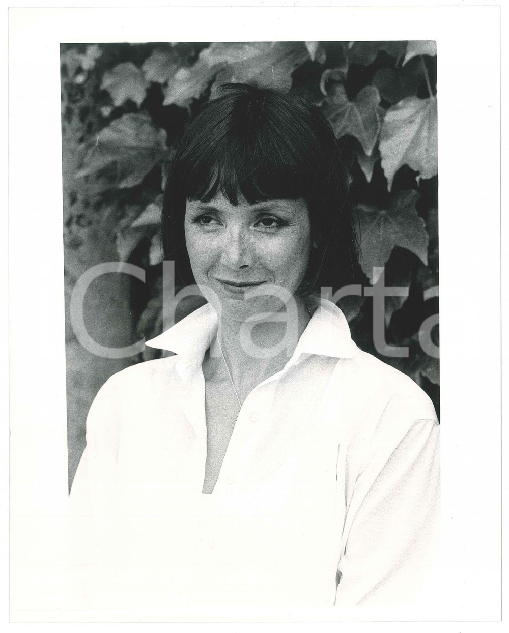Fotografia d epoca originale 1987 VENEZIA Mostra del Cinema  Attrice Sabine AZÃ‰MA  Ritratto Foto 20x25 cm 1