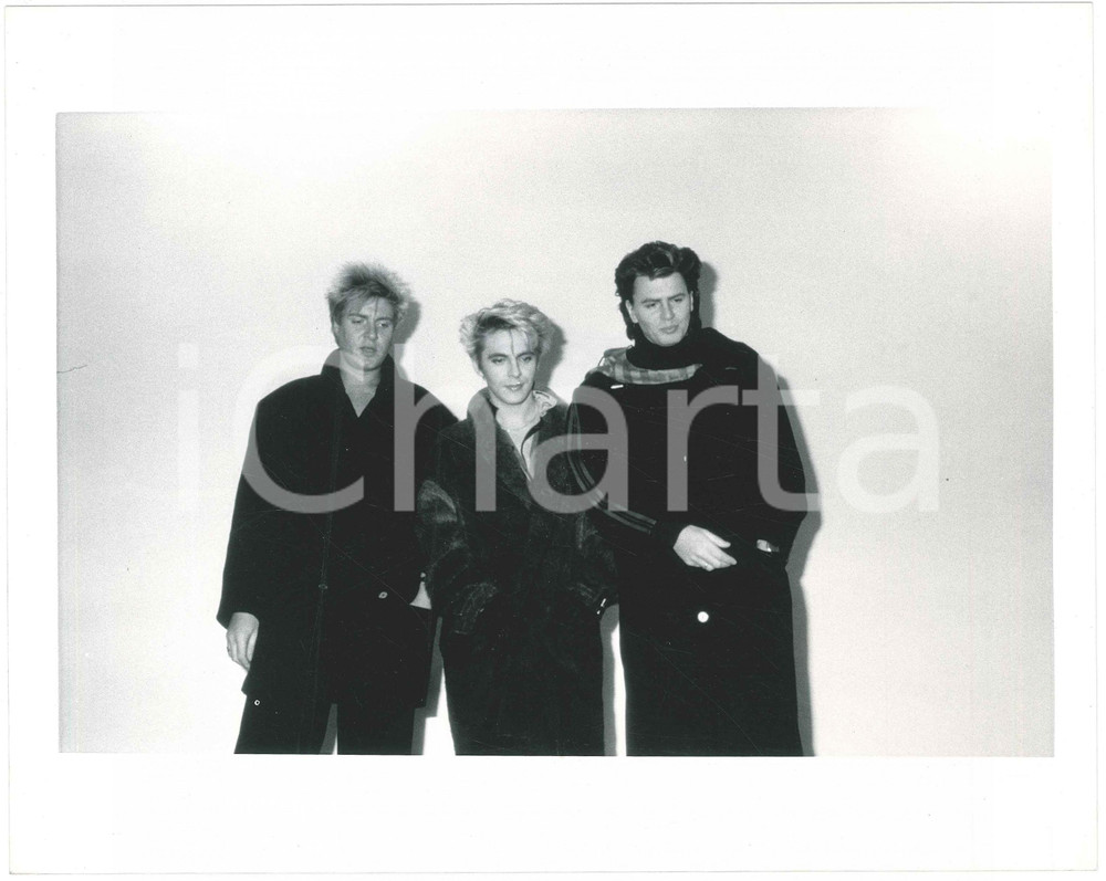 Fotografia d epoca originale 1985 ca ITALIA  MUSICA Band DURAN DURAN  Ritratto  Foto 25x20 cm 2 1