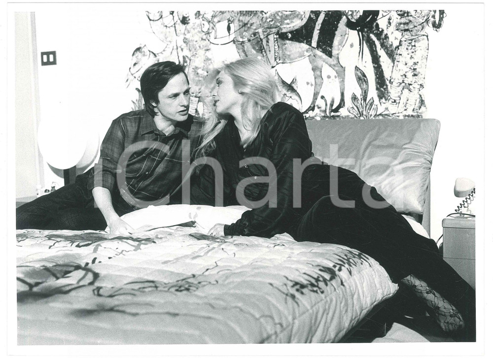 Fotografia d epoca originale 1986 RAI CINEMA Atelier  Lino CAPOLICCHIO Mara VENIER  Foto 24x18 cm 3 1