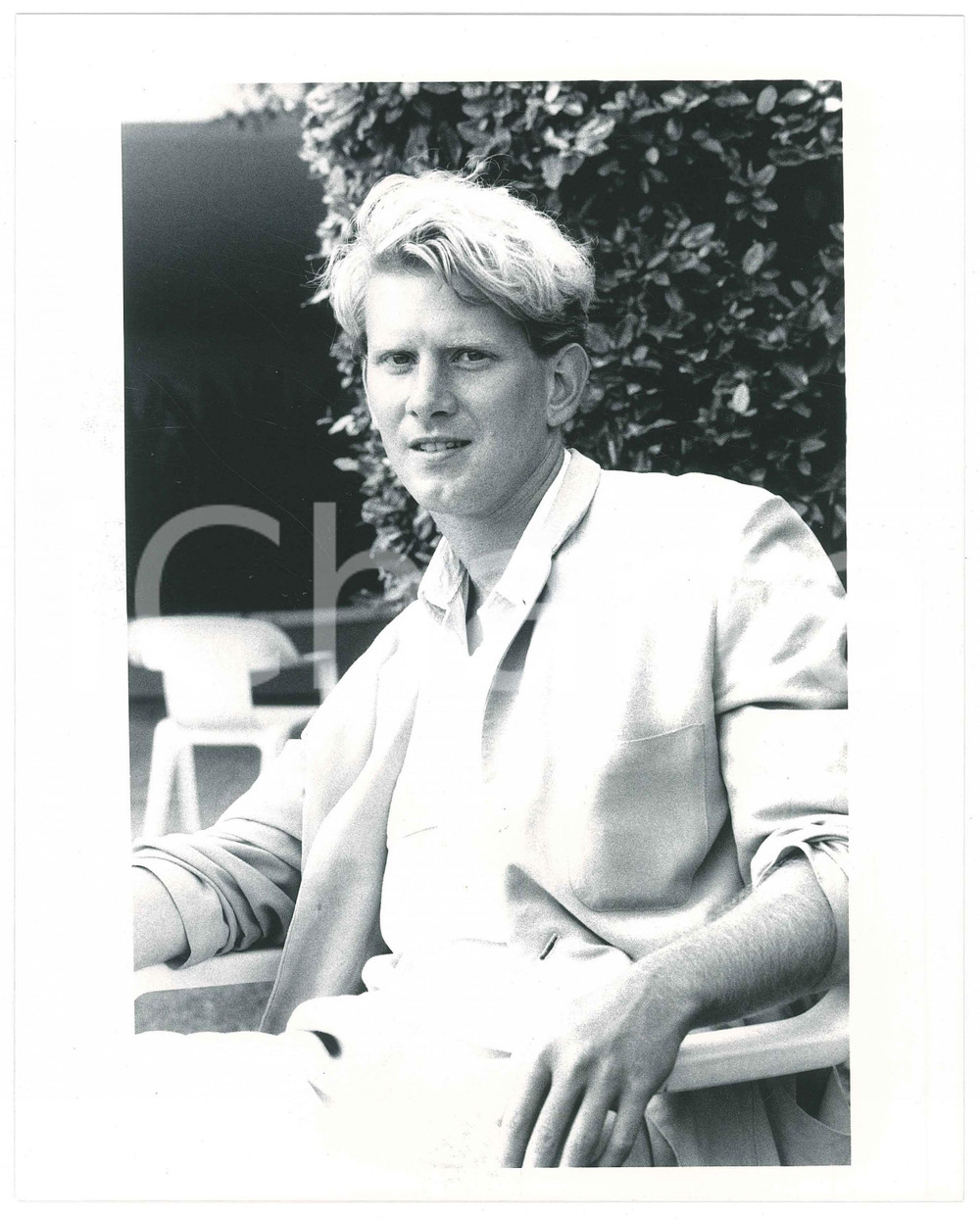 Fotografia d epoca originale 1985 ca CINEMA James WILBY Ritratto dell attore  Foto 20x25 cm 11 1