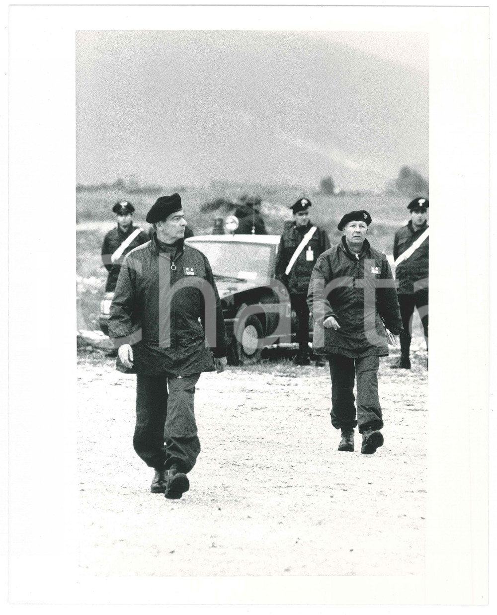Fotografia d epoca originale 1985 ca ESERCITO ITALIANO Generale DI GENNARO Foto 20x25 cm 1 1