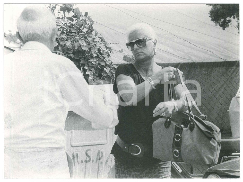 Fotografia d epoca originale 1989 CRONACA NERA FORTE DEI MARMI Maria Luigia Redoli Circe della Versilia 2 1