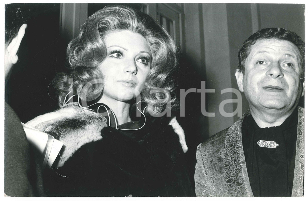 Fotografia d epoca originale 1970 ca ITALIA  CINEMA Sylva KOSCINA Ritratto dell attrice  Foto 30x19 cm 1