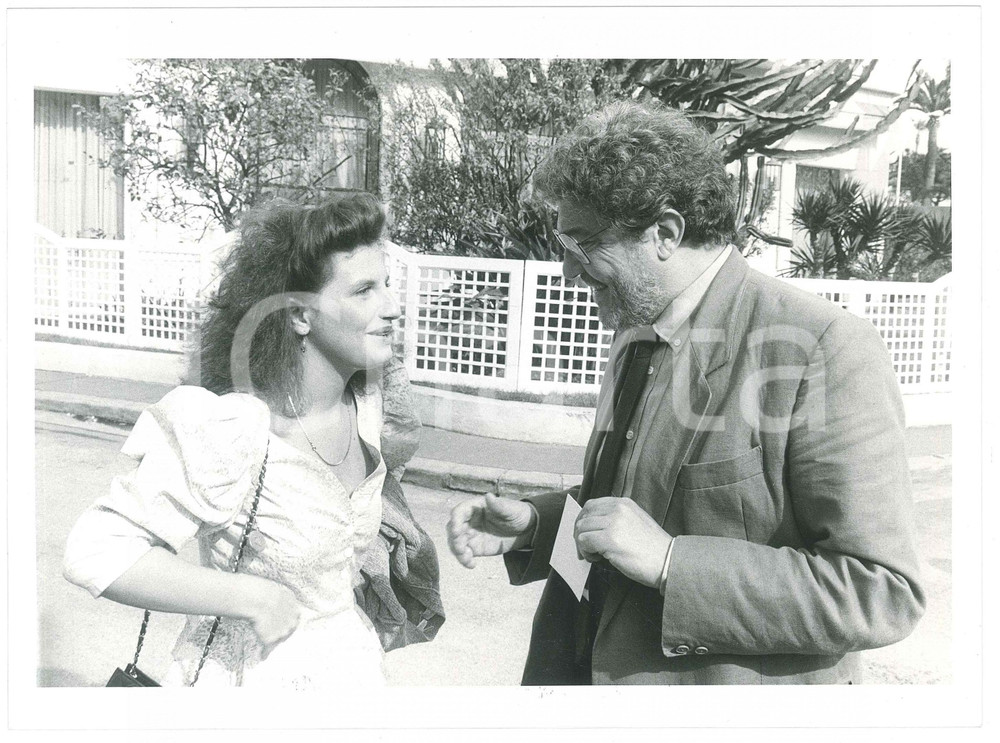 Fotografia d epoca originale 1985 ca COSTUME Caroline LANG Ettore SCOLA  Foto 24x18 cm 1 1