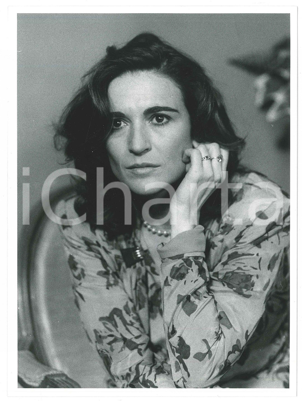 Fotografia d epoca originale 1987 CINEMA Le lunghe ombre  Lina SASTRI Ritratto  Foto 18x24 cm 2 1
