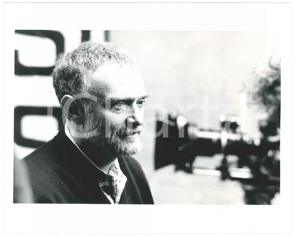 Materiale cinematografico d’epoca 1988 CINEMA  MISS ARIZONA PÃ¡l SÃNDOR Ritratto del regista sul set  Foto 25x20 1