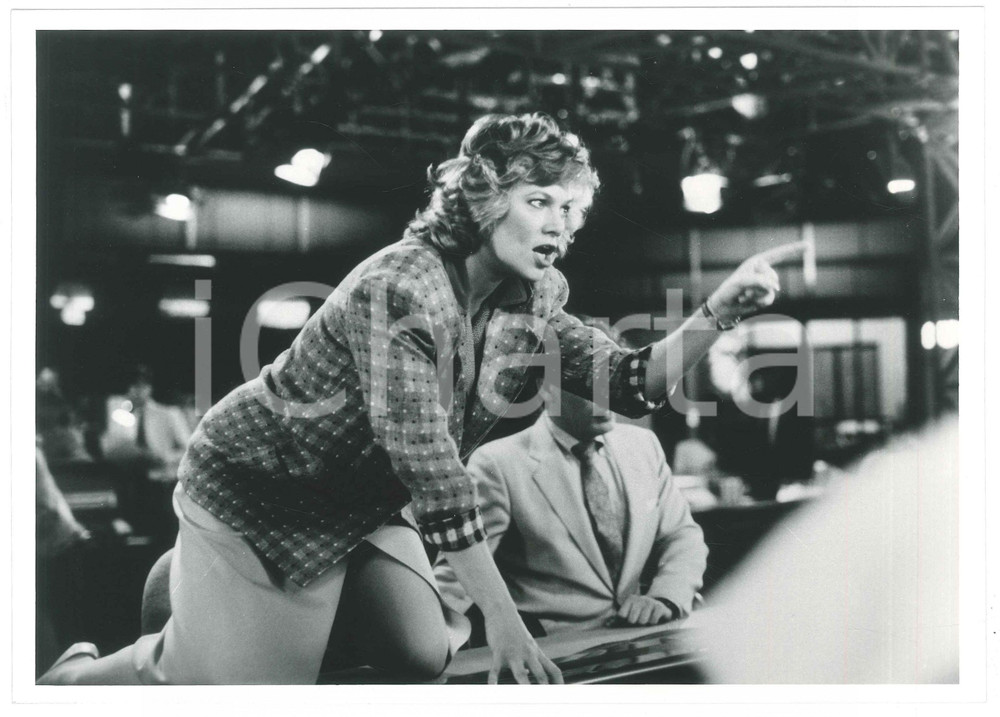 Materiale cinematografico d’epoca 1988 SWITCHING CHANNELS Kathleen TURNER Ritratto attrice  Foto 25x18 cm 1