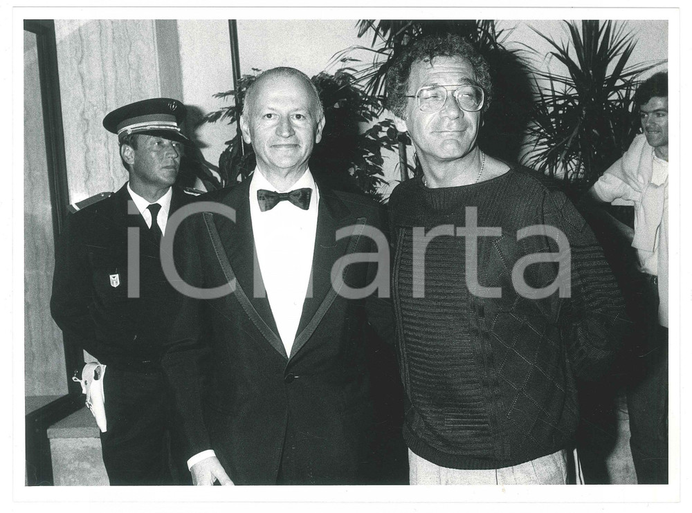 Fotografia d epoca originale 1985 ca CINEMA Sidney POLLACK Ritratto del regista  Foto 24x18 cm 1