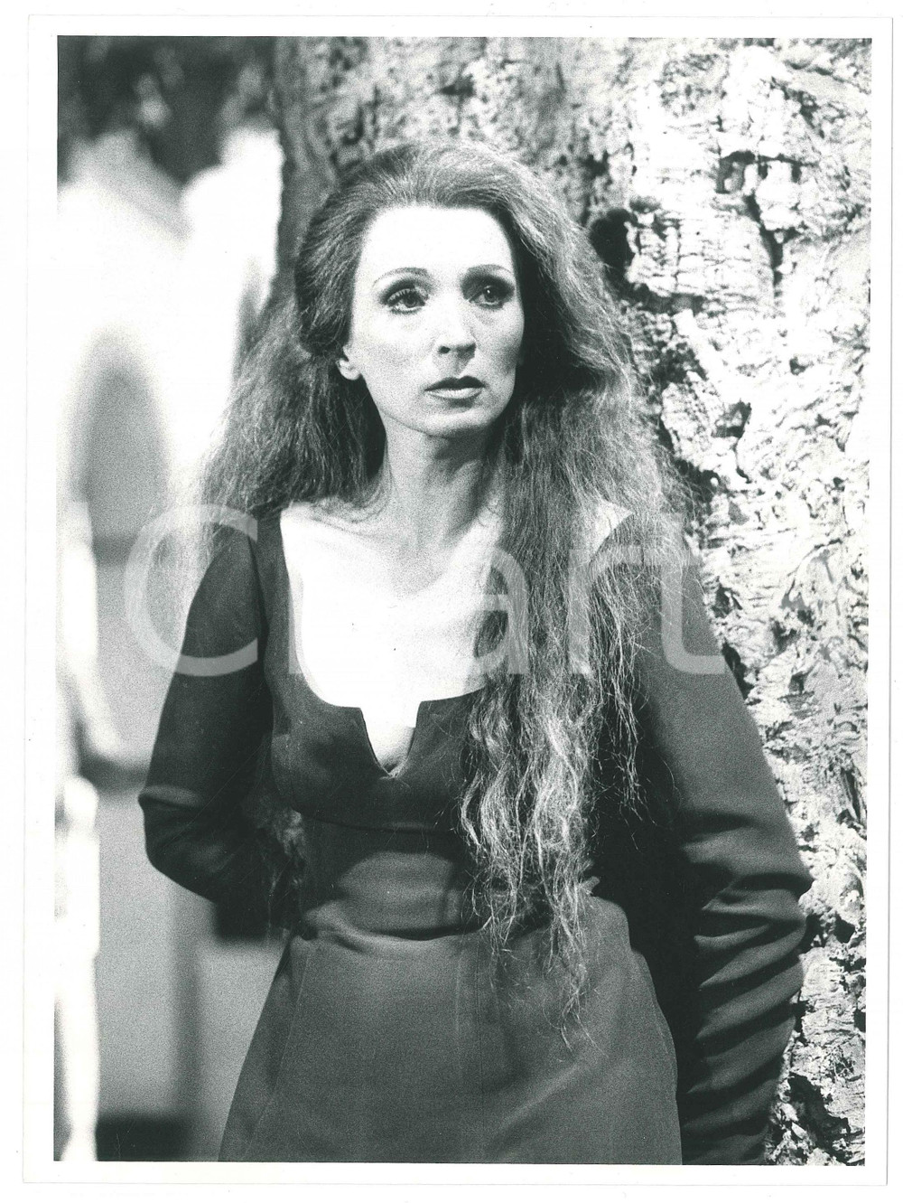 Fotografia d epoca originale 1985 RAI  TEATRO All Uscita  Lidia KOSLOVICH Foto 18x24 cm 1