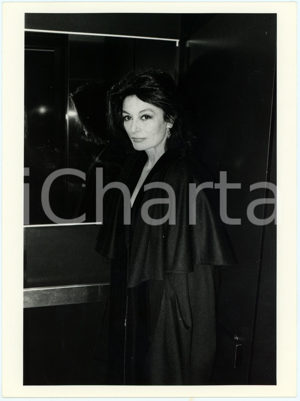 Fotografia d epoca originale 1986 FESTIVAL DI CANNES  Anouk AIMÃ‰E Ritratto dell attrice  Foto 18x24 cm 1