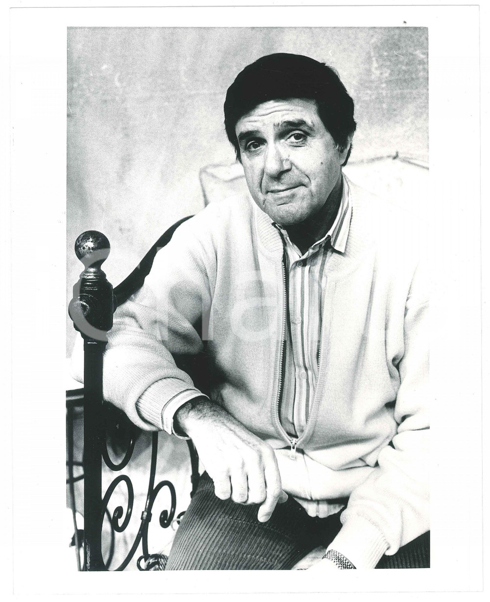 Fotografia d epoca originale 1988 TEATRO A che servono questi quattrini? Aldo GIUFFRÉ durante le prove 4 1