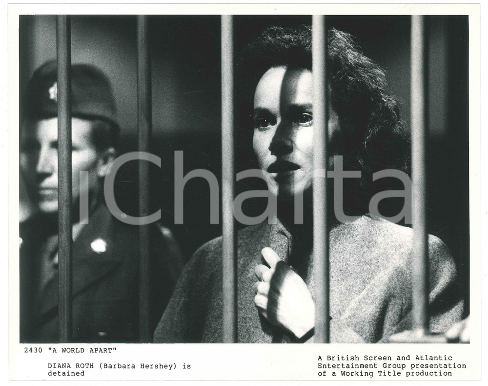 Materiale cinematografico d’epoca 1988 A WORLD APART by Chris MENGES  Barbara HERSHEY  Foto 25x20 cm 1