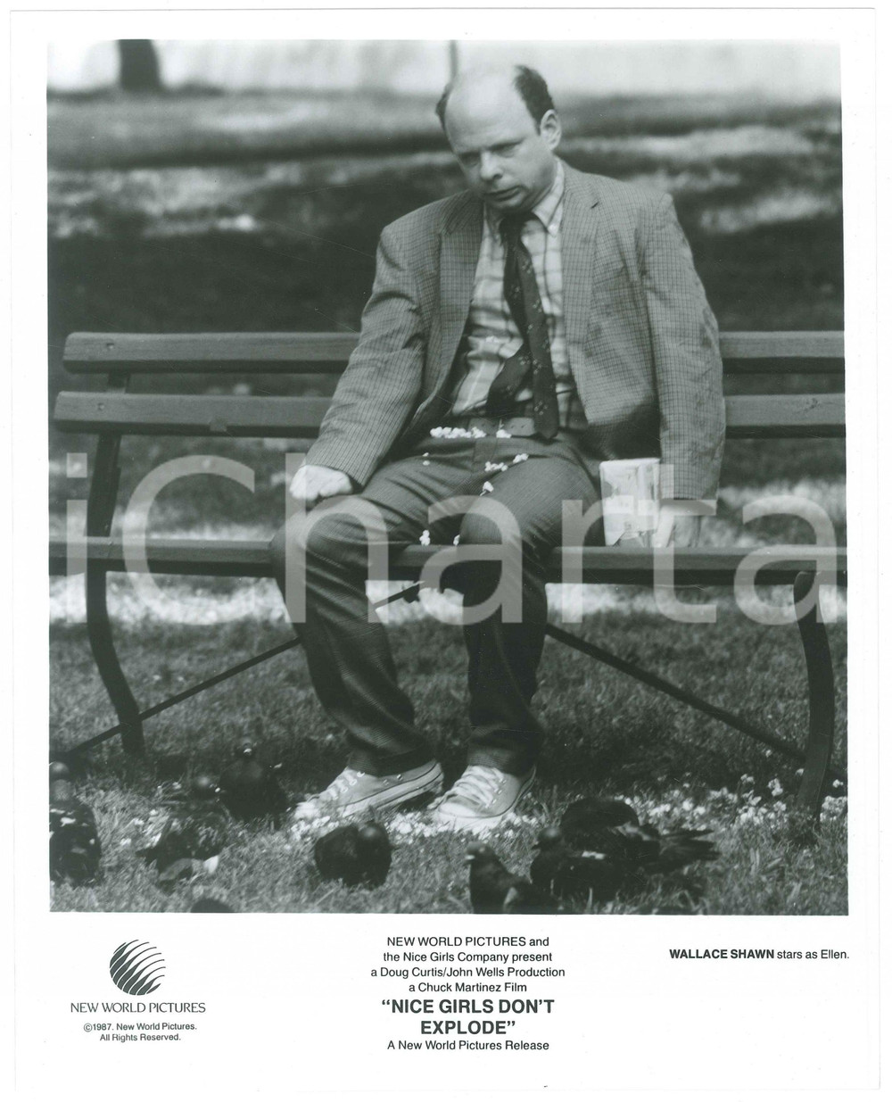 Materiale cinematografico d’epoca 1987 NICE GIRLS DON T EXPLODE by Chuck MARTINEZ  Wallace SHAWN  Foto 20x25 cm 1