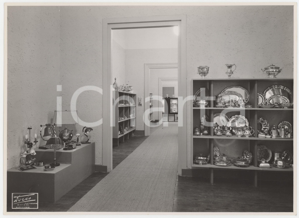 Fotografia d epoca originale 1938 ALESSANDRIA D EGITTO Mostra dell Artigianato Italiano  Sale  Foto DORÃ‰S 1