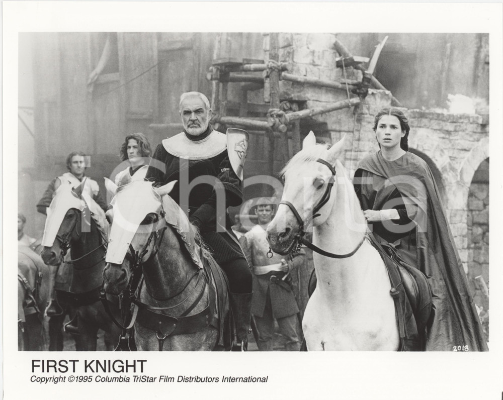 Materiale cinematografico d’epoca 1995 CINEMA First Knight  Sean CONNERY Julia ORMOND  Foto 25x20 cm 1