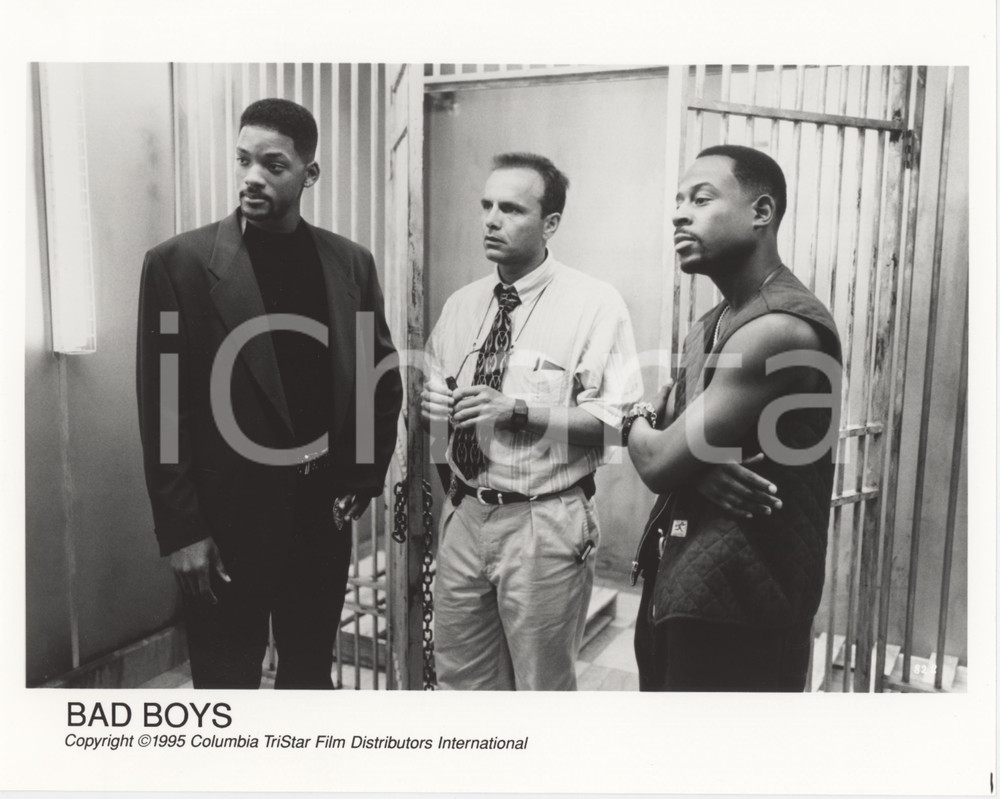 Materiale cinematografico d’epoca 1995 CINEMA Bad Boys Will SMITH Martin LAWRENCE Emmanuel XUEREB Foto 25x20 cm 1