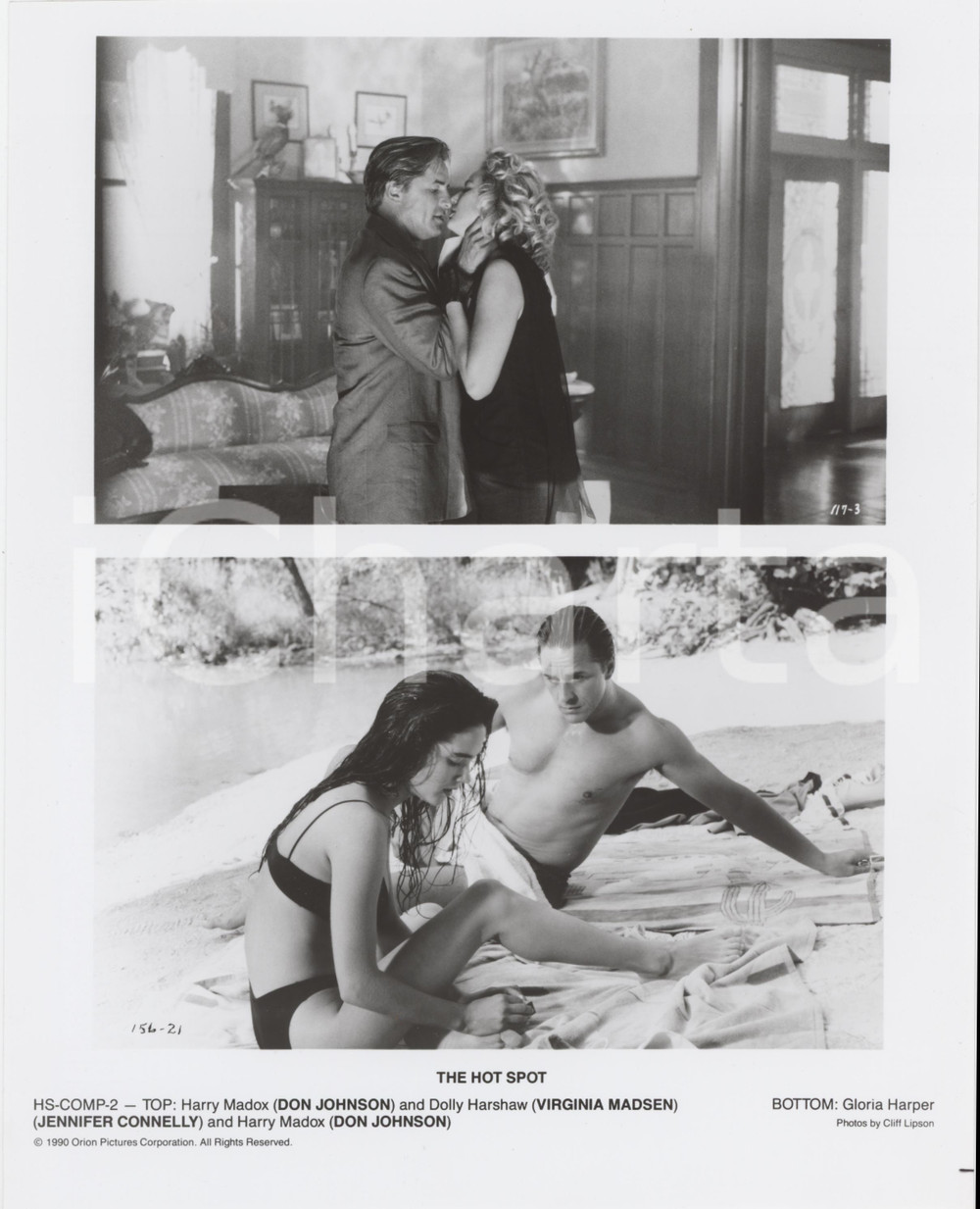 1990 "The Hot Spot" - Don JOHNSON Virginia MADSEN Jennifer CONNELLY - Foto (1)