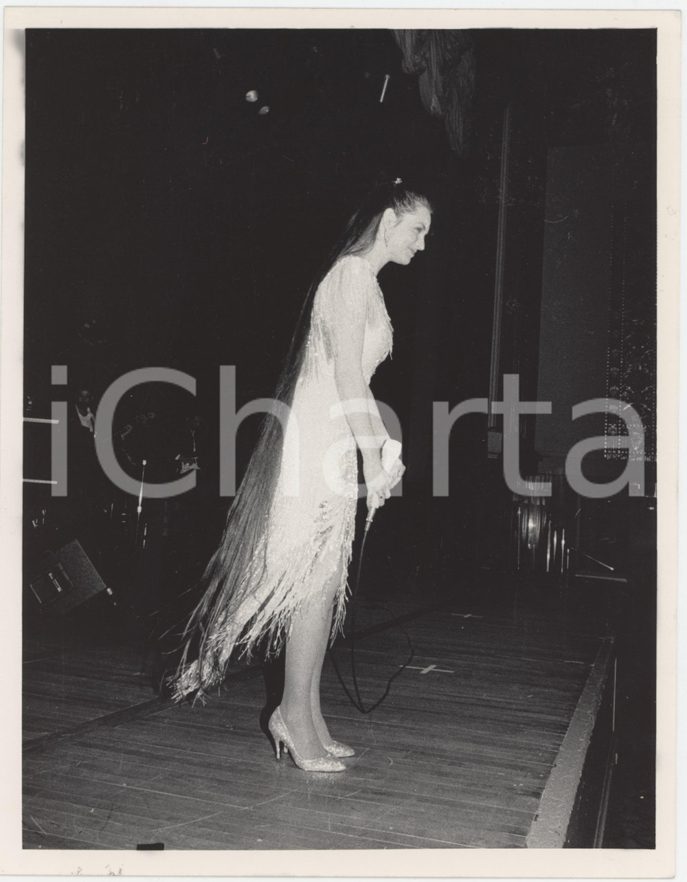 Fotografia d epoca originale 1989 WASHINGTON DC Crystal GAYLE at International Very Special Arts Festival 1 1