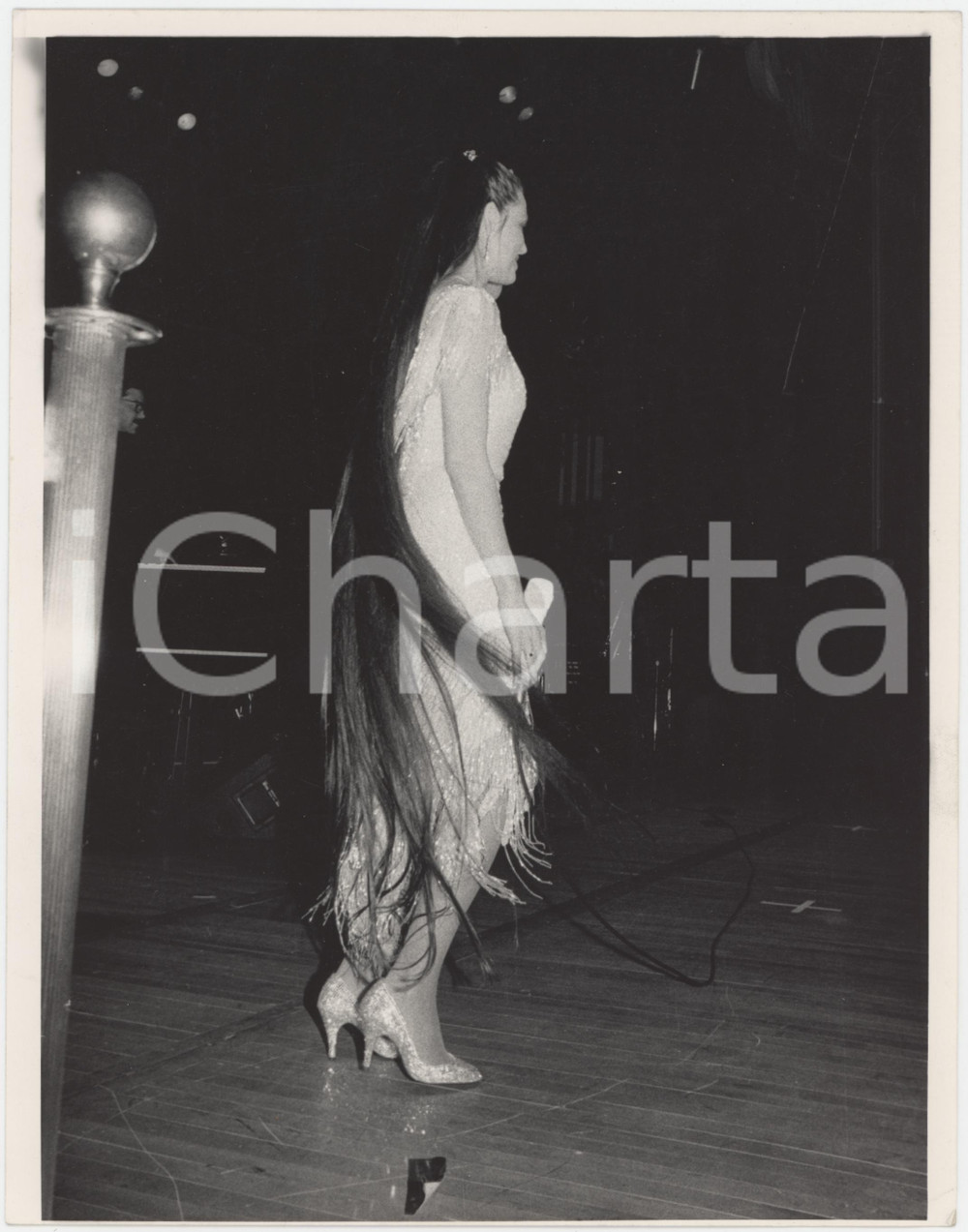 Fotografia d epoca originale 1989 WASHINGTON DC Crystal GAYLE at International Very Special Arts Festival 1