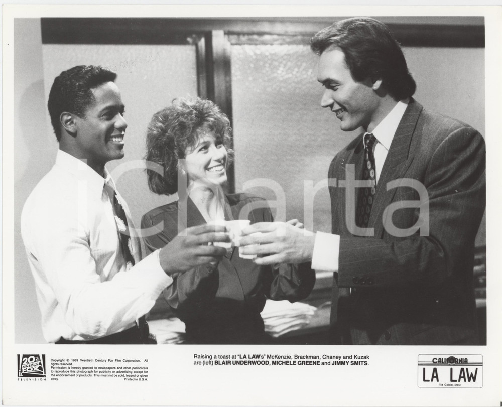 Materiale cinematografico d’epoca 1990 ca NBC Serie Tv L.A. Law Blair UNDERWOOD Michele GREENE Jimmy SMITS Foto 1